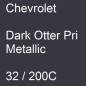 Preview: Chevrolet, Dark Otter Pri Metallic, 32 / 200C.